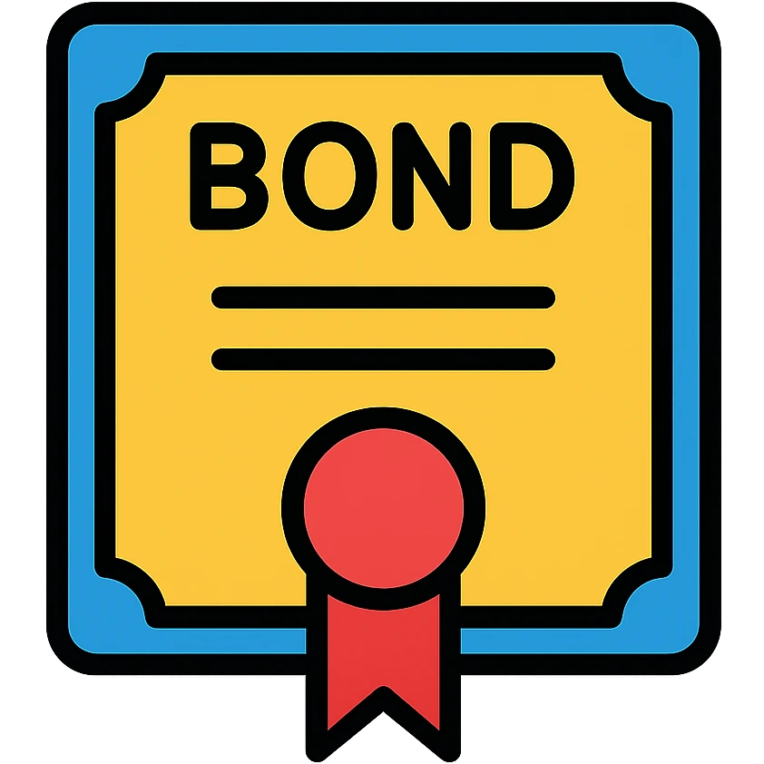 simple financial bond icon emoji