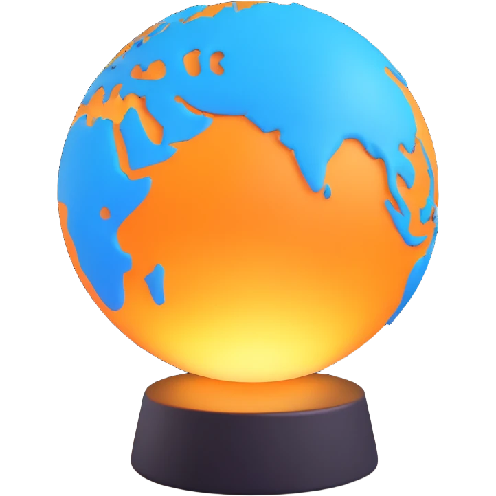 globo de luz, 3D emoji style emoji