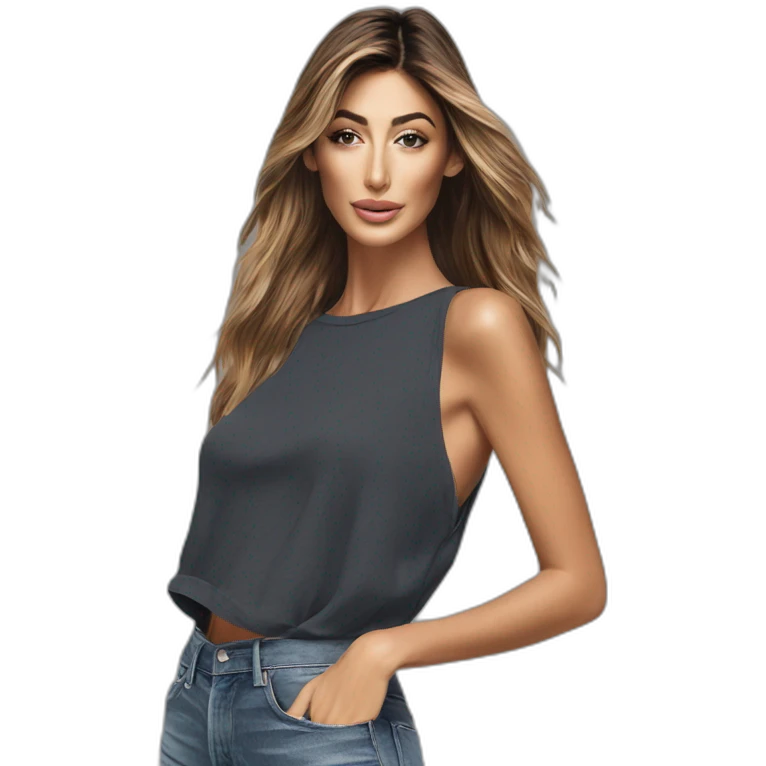 Belen Rodriguez emoji