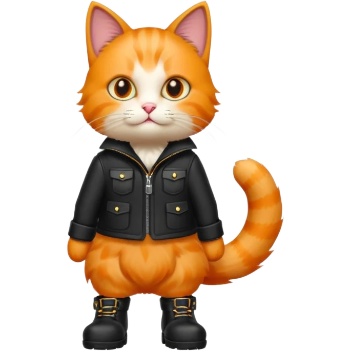 Gato con botas emoji