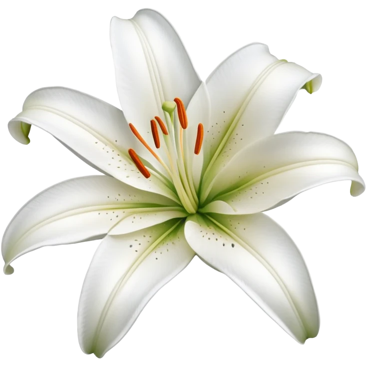 Lily flower emoji