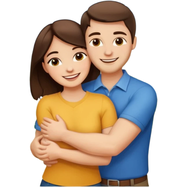 couples hug emoji