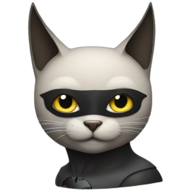Batman cat emoji