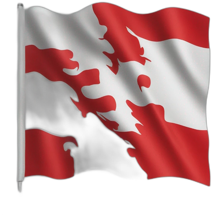 Flag canton valais emoji