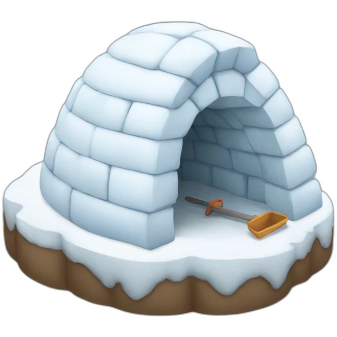 igloo working on it emoji