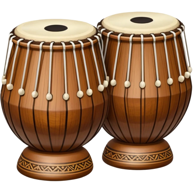 Indian tabla two small emoji