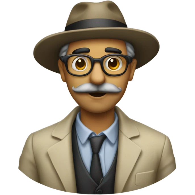 pessoa com um desafio constante. emoji