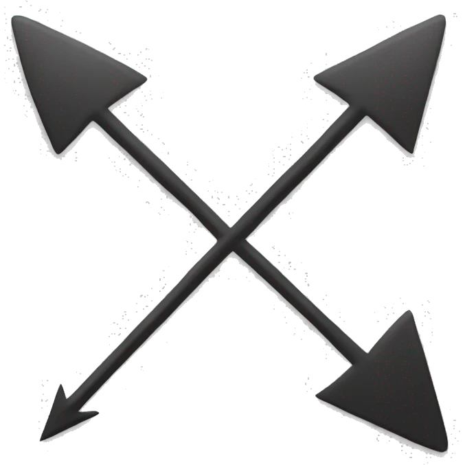 an incomplete square, that is missing the upper left corner, from the center an arrow goes to the upper left corner emoji