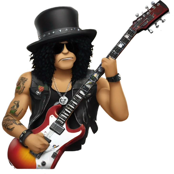 Slash guns roses emoji