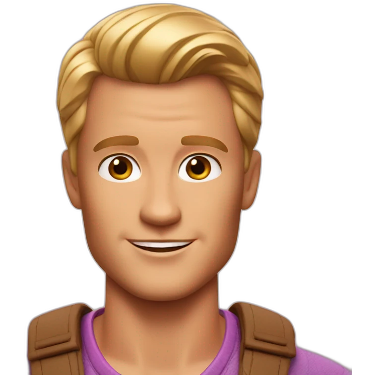 Ken from the barbie movie emoji