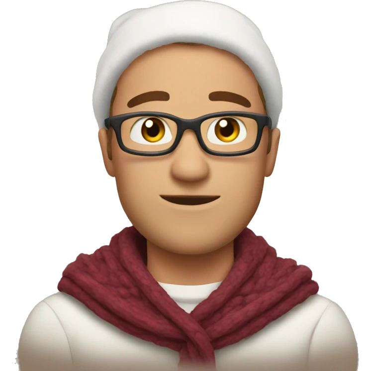 Cozy christmas emoji