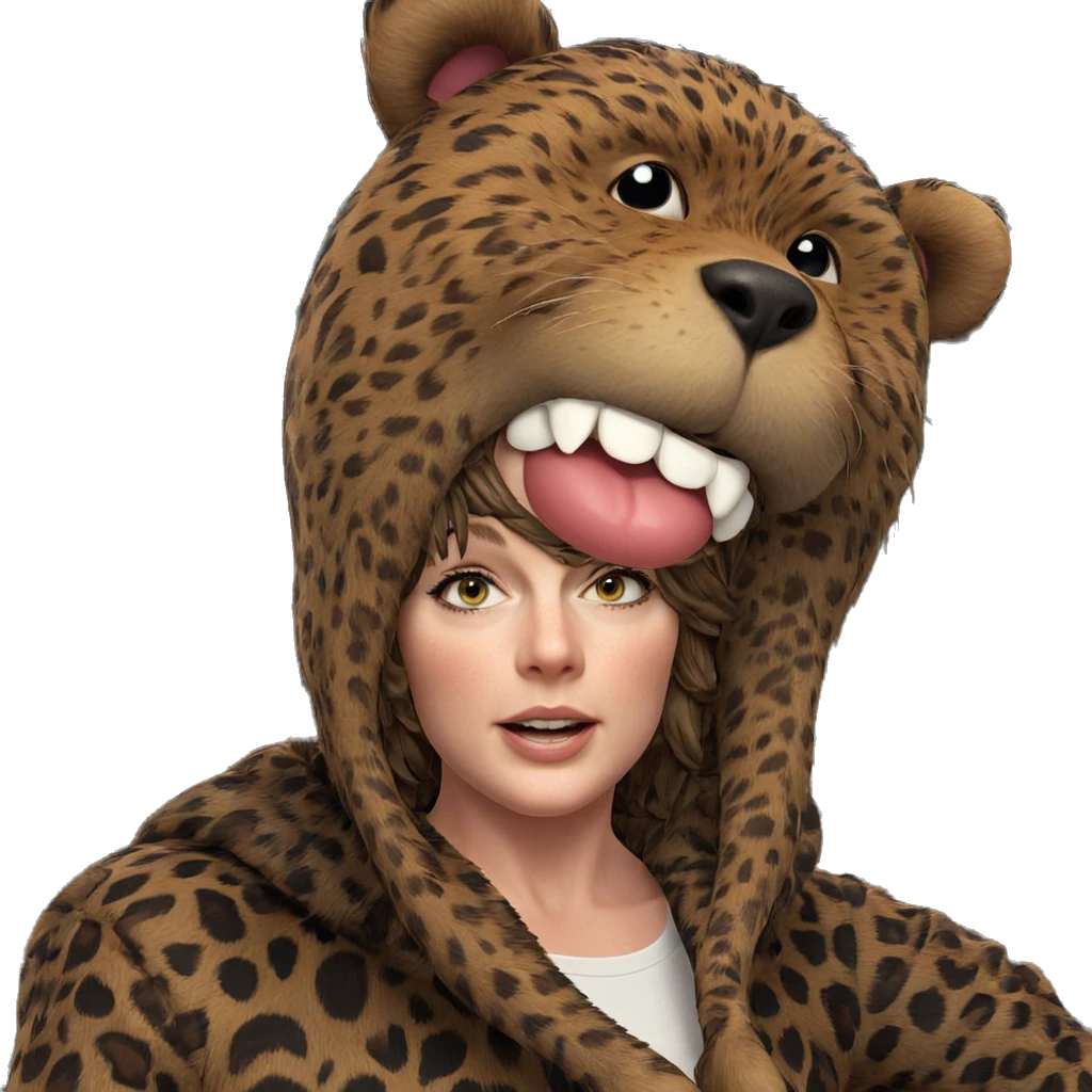 girl in animal costume emoji