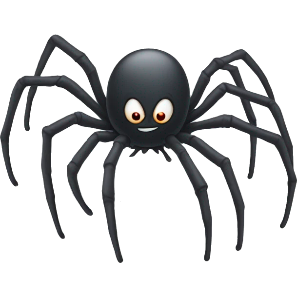 Spider flying  emoji