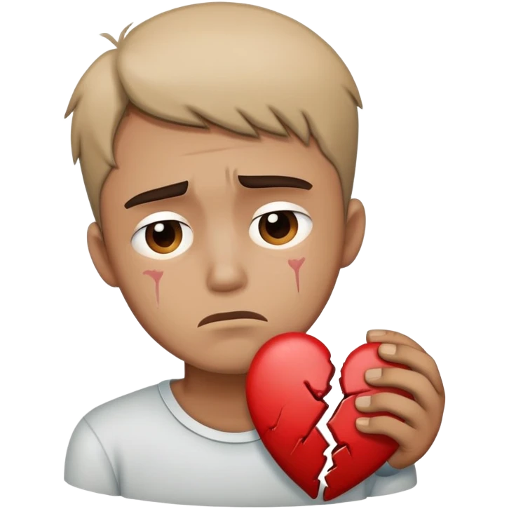 Man with a broken heart  emoji