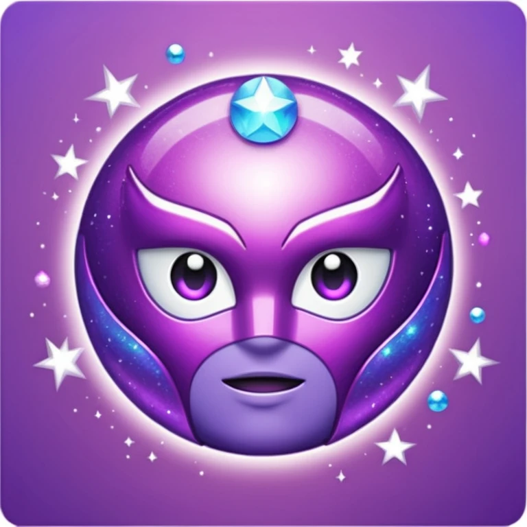 glitter purple marvel emoji