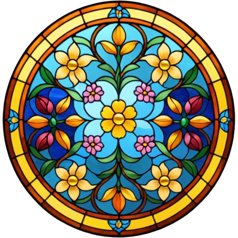 Stained glass window emoji