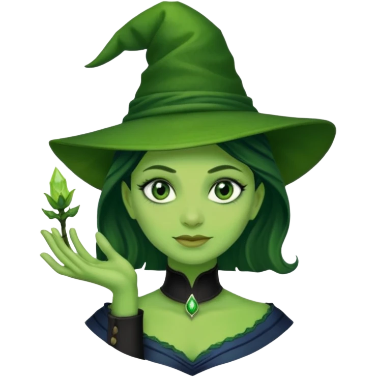 elphaba holding space emoji