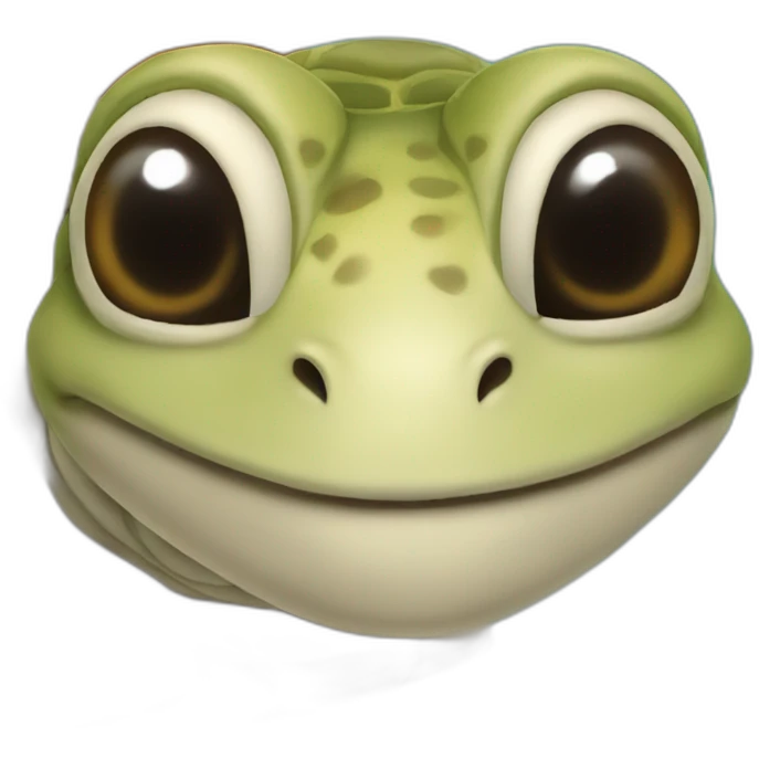 Louttre sur tortue emoji