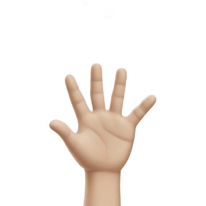 Baby powder slap emoji