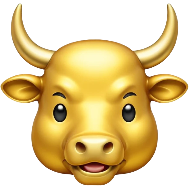 bull gold emodji  emoji