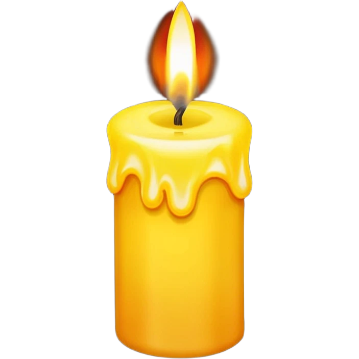 Sign € birthday candle  emoji