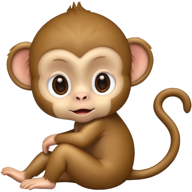 baby monkey emoji