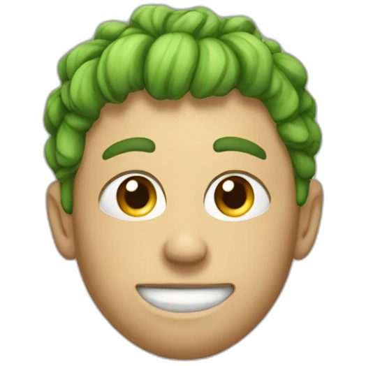 ball-headded emoji