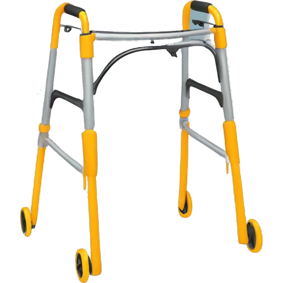Two button folding walker emoji