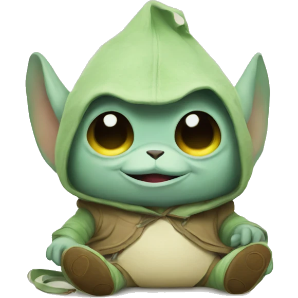 grogu listen to music emoji