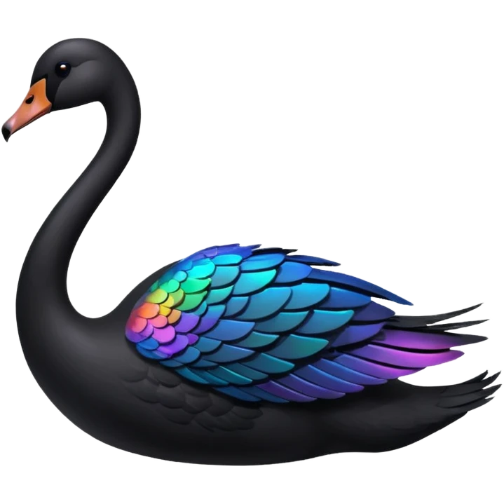 🦢 Bunu siyah yaparmısın emoji