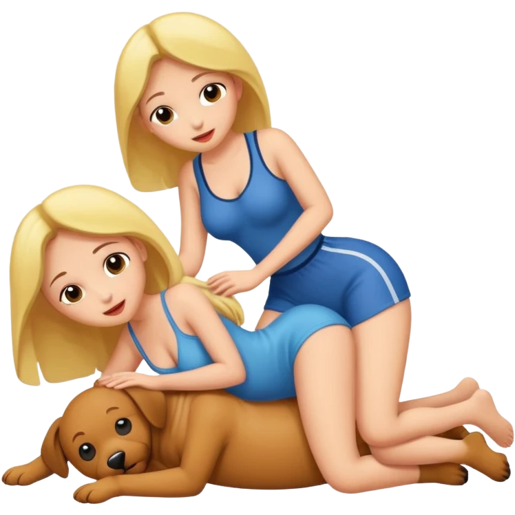 Couple having sex in the doggy style position  emoji