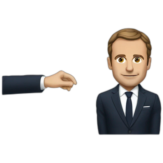 macron qui s'enerve emoji