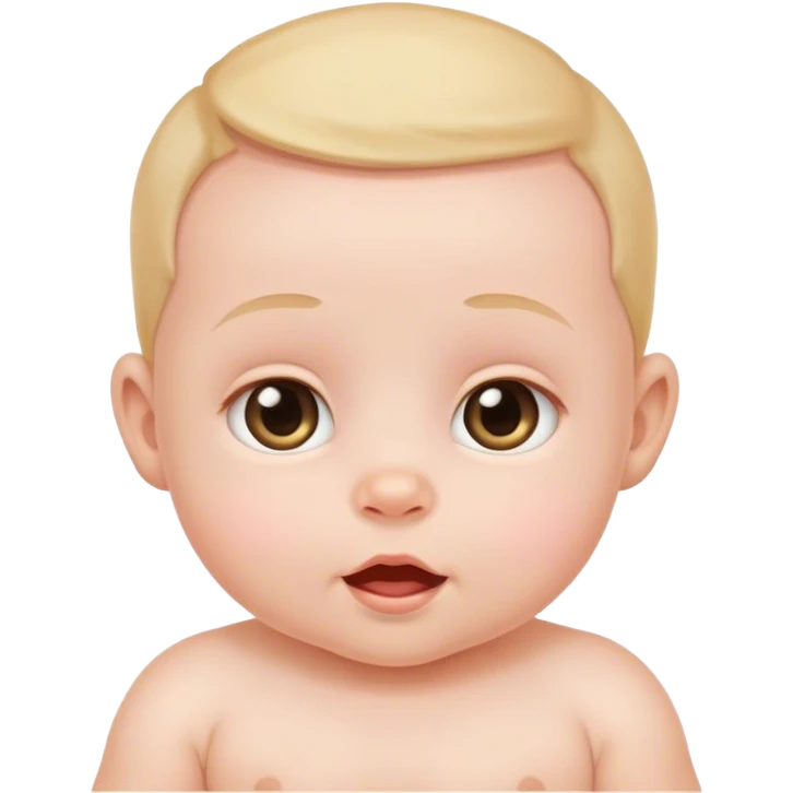 adorable baby emoji