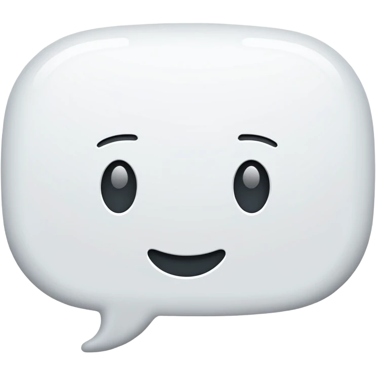 speech bubble emoji
