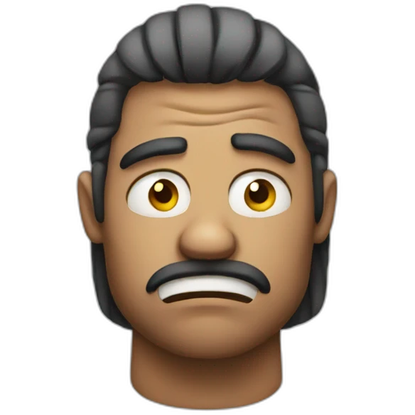 An annoyed emoji emoji