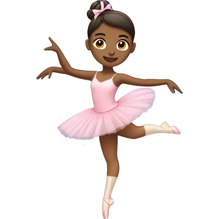 Ballerina with tutu  emoji