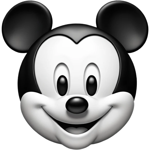 Mickey Mouse emoji