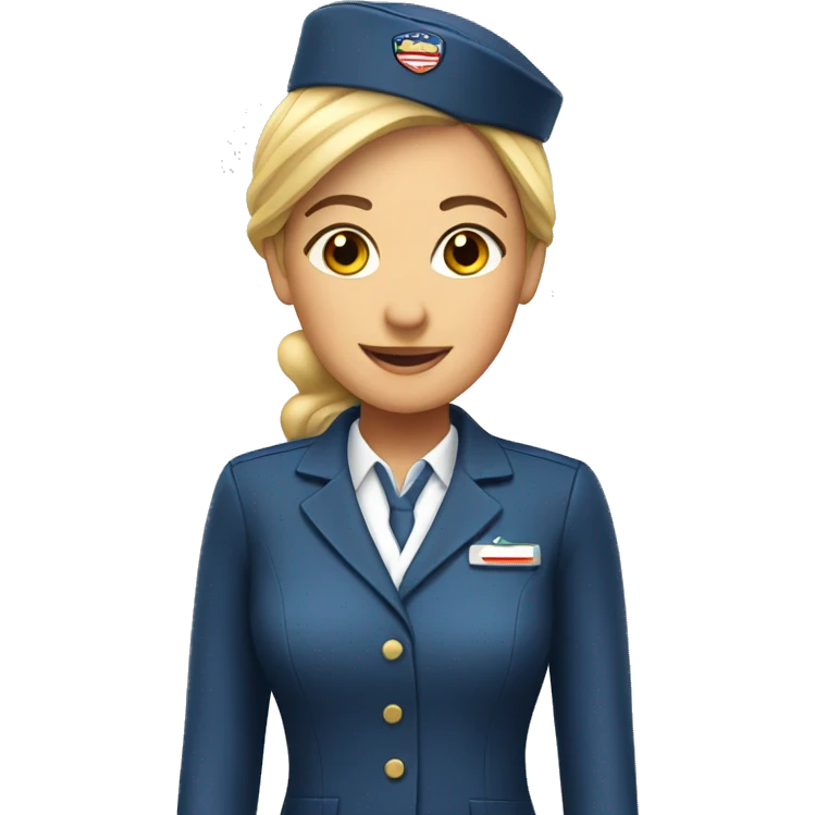 flight attendant emoji