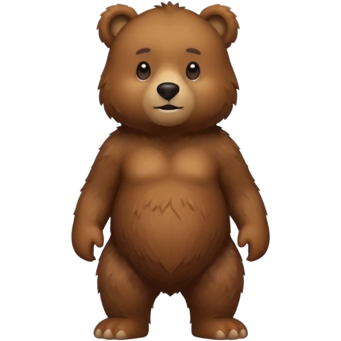Сделай медведя emoji