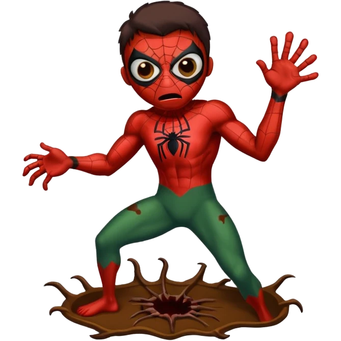 HOMEM ARANHA ZUMBI emoji