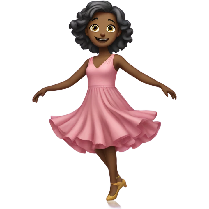 dancing girl in dress emoji