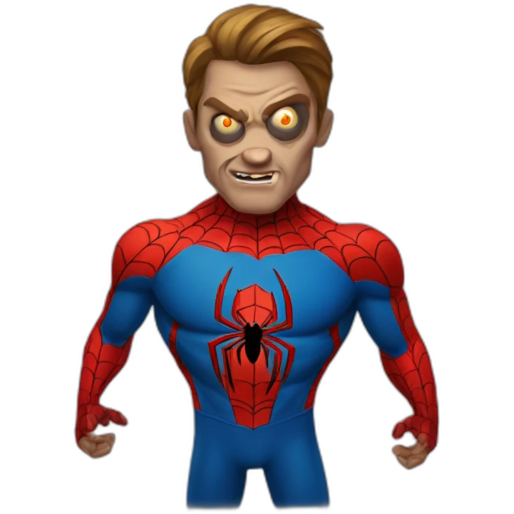 Zombie-Spider-Man emoji
