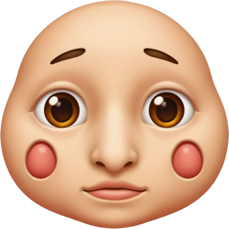 ONLY NOSE WITHOUT FACE emoji