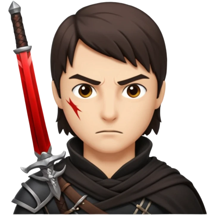assasin with sword emoji