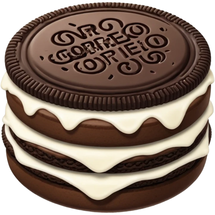 A oreo emoji