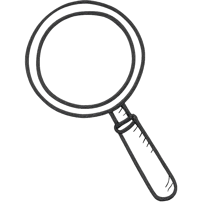 magnifying glass emoji