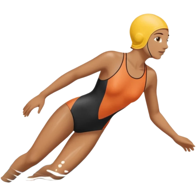 swimming side view emoji