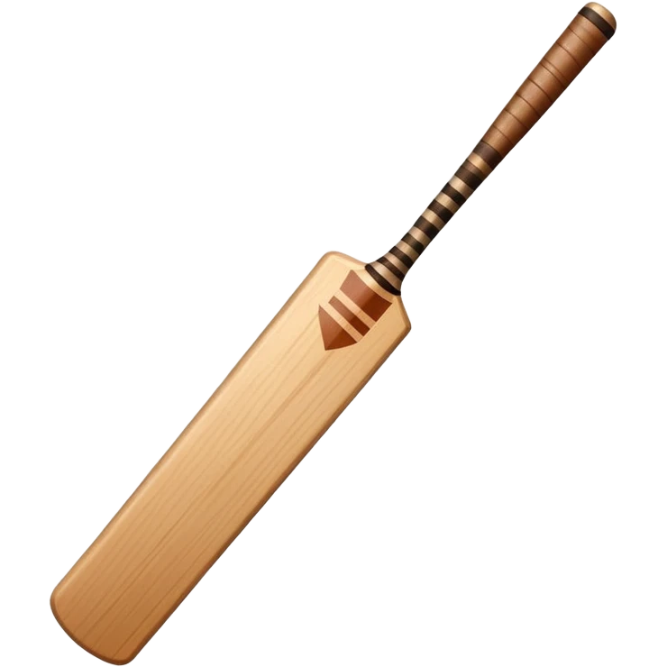 cricket bat emoji emoji