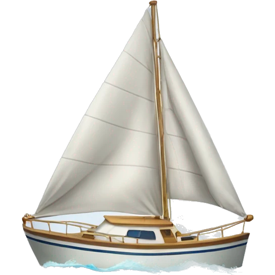 Motor boat sailing emoji