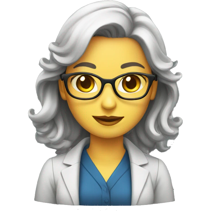 Beautiful librarian emoji